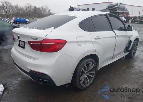 2015 BMW X6 xDrive35I z USA, uszkodzony, nr VIN 5UXKU2C5XF0N77772